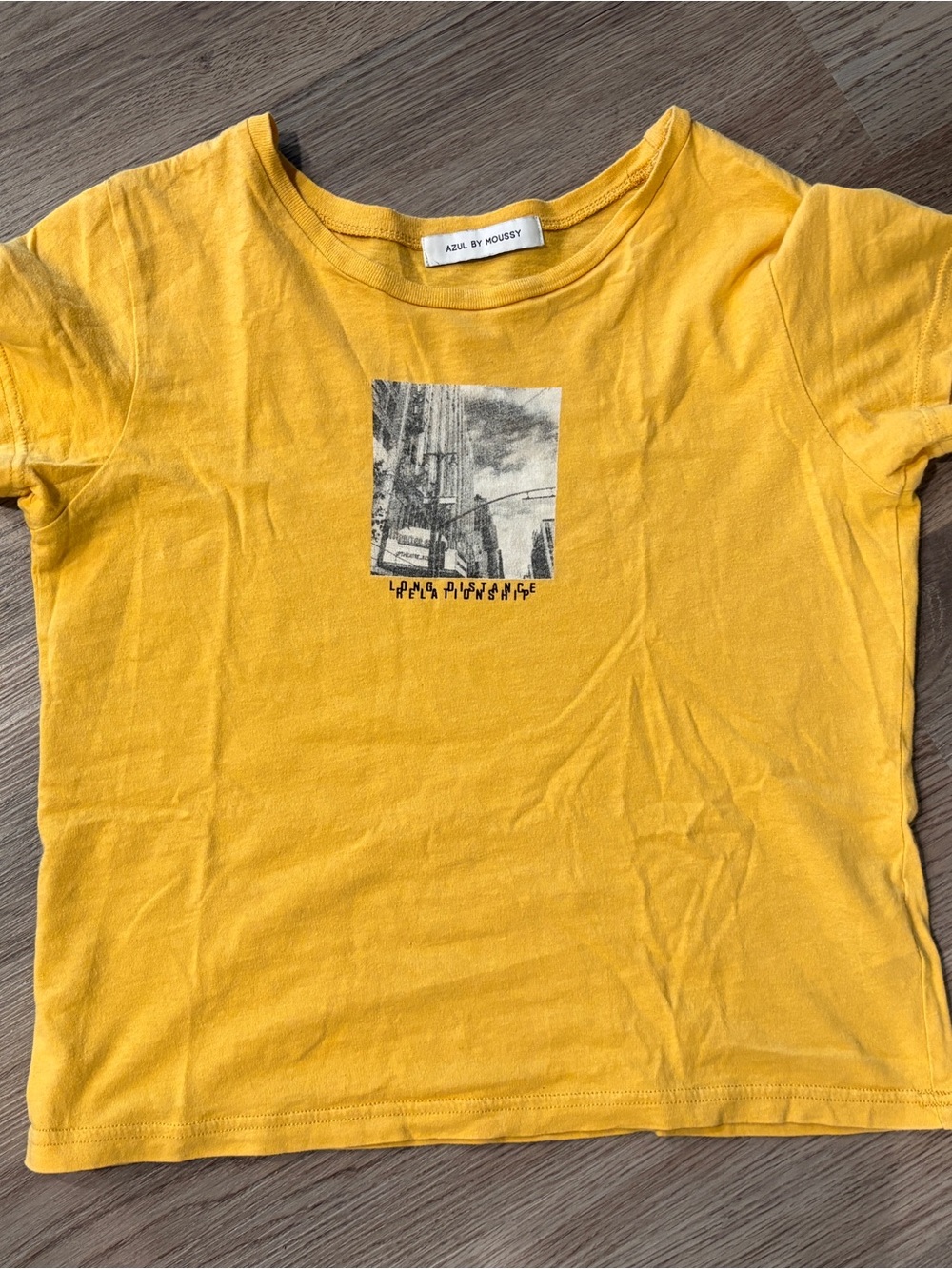 Japanese Yellow Baby Tee